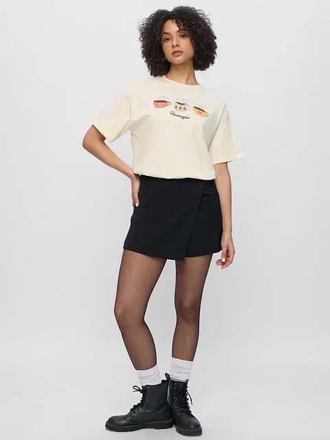 Gilmore Girls  Coffee Cups Women Oversized T-Shirts