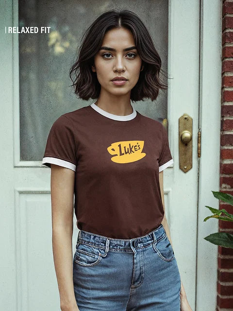 Gilmore Girls Luke's Women Relaxed Fit T-Shirts