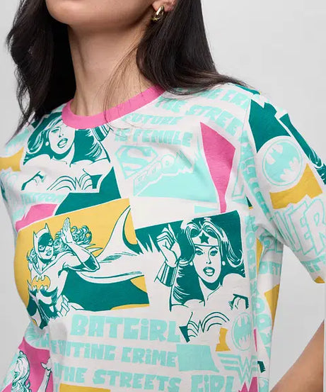 Girl Power Women Relaxed Fit T-Shirts