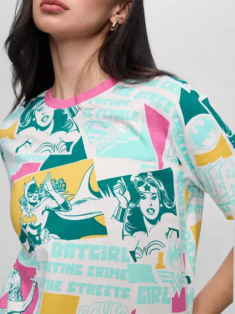 Girl Power Women Relaxed Fit T-Shirts