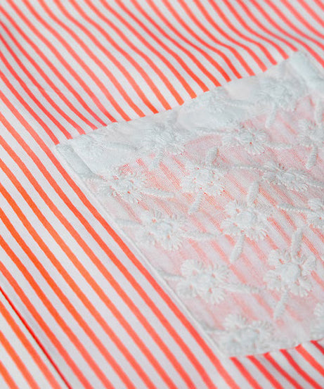 Striped Cider Women Boyfriend Shirts