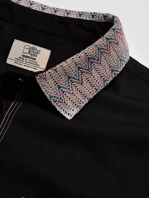 Embroidered Elixir Women Shirts