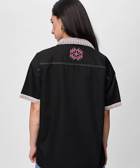 Embroidered Elixir Women Shirts