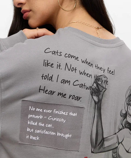 DC Catwoman Women Full Sleeve T-Shirts