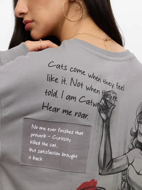 DC Catwoman Women Full Sleeve T-Shirts