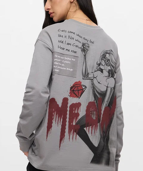 DC Catwoman Women Full Sleeve T-Shirts