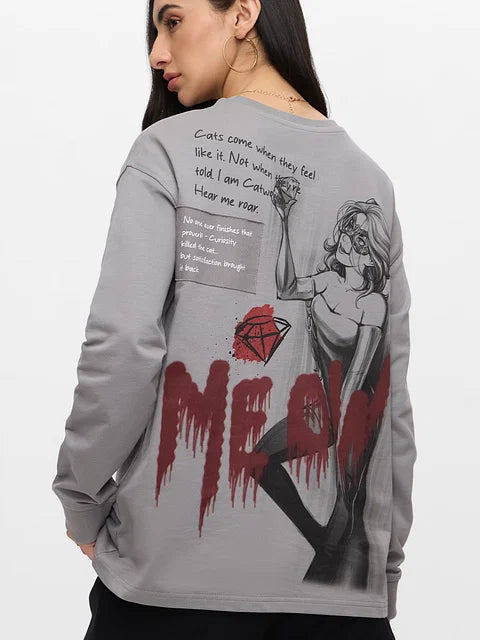 DC Catwoman Women Full Sleeve T-Shirts