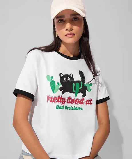 Bad Decisions Women Relaxed Fit T-Shirts