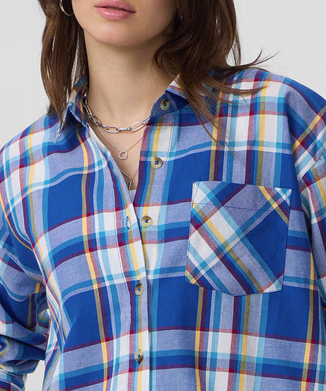 Plaid Avril Women Boyfriend Shirts