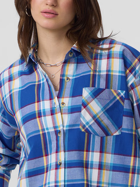 Plaid Avril Women Boyfriend Shirts