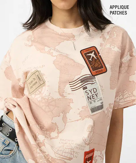 Travel Women Oversized T-Shirts