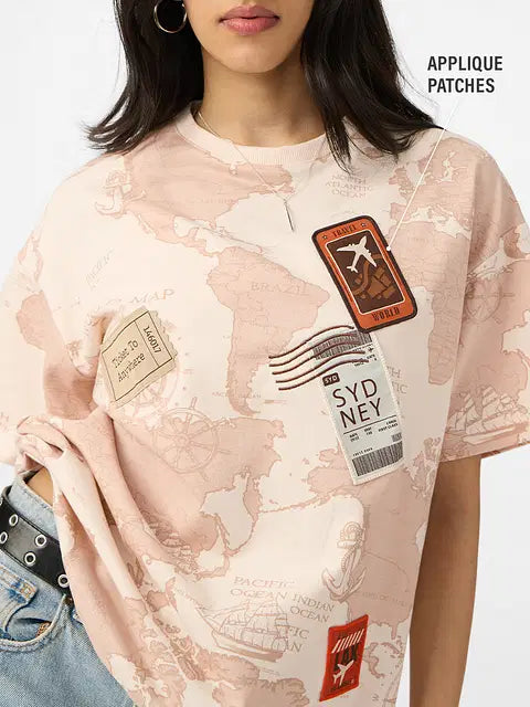 Travel Women Oversized T-Shirts