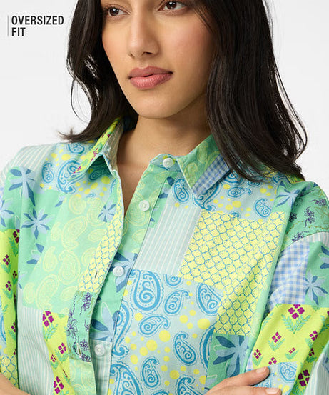 Paisley Women Boyfriend Shirts