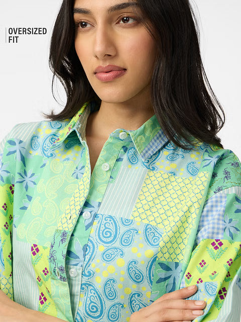 Paisley Women Boyfriend Shirts