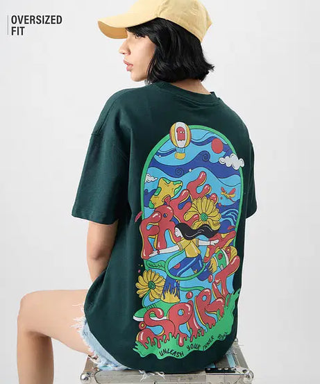 Free Spirit Women Oversized T-Shirts