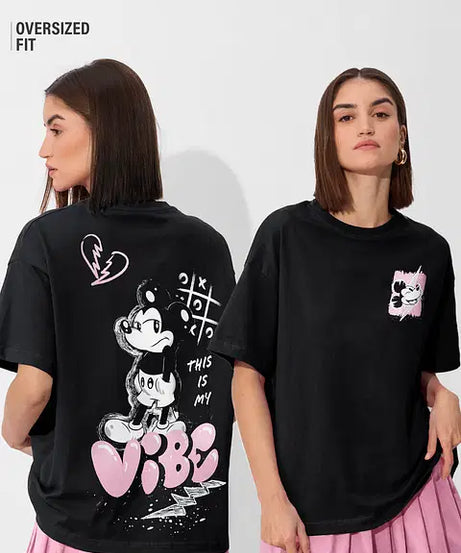 Graffiti Women Oversized T-Shirts