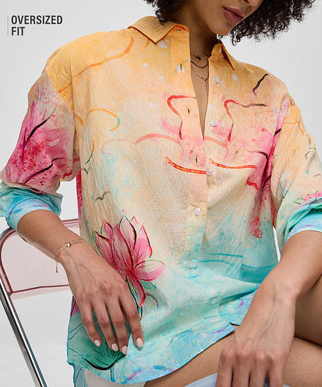 Blush Women Boyfriend Shirts