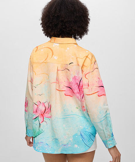 Blush Women Boyfriend Shirts