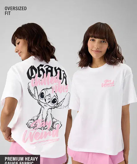Stay Weird Women Oversized T-Shirts