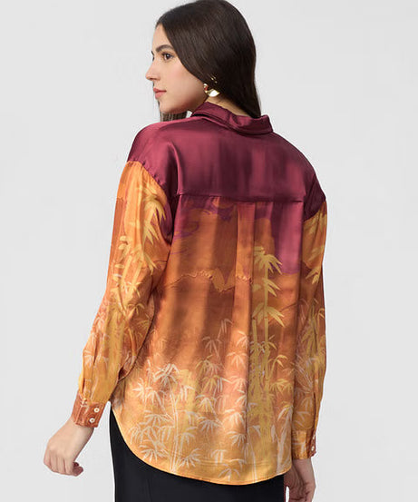 Satin Kung Fu Panda Women Shirts