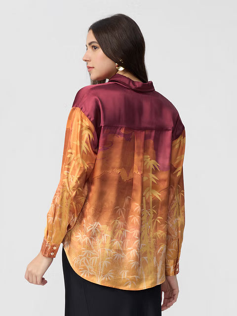 Satin Kung Fu Panda Women Shirts