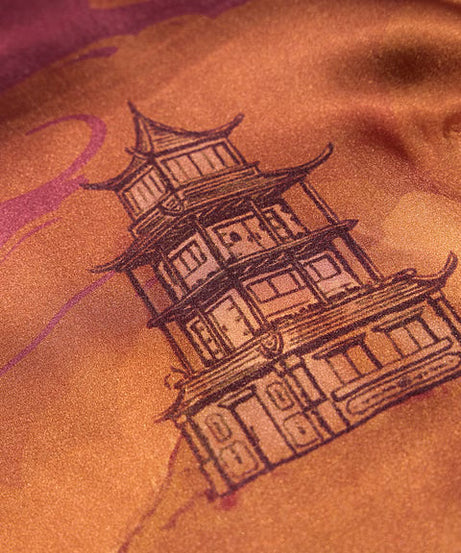 Satin Kung Fu Panda Women Shirts