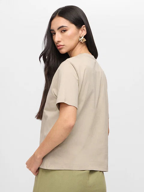 Plants Over Pixels Women Relaxed Fit T-Shirts