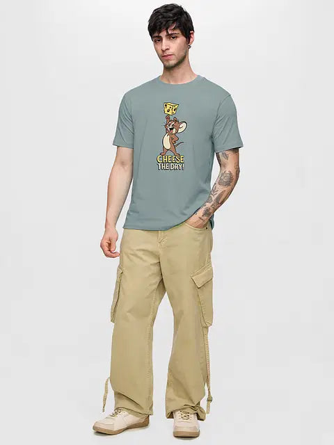 Tom And Jerry Cheese The Day T-Shirts