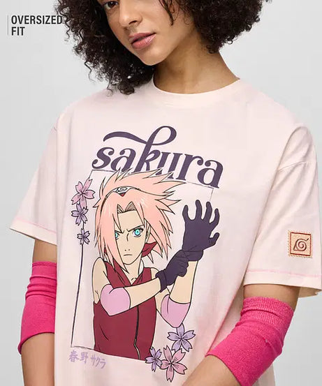 Sakura Women Oversized T-Shirts