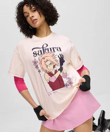 Sakura Women Oversized T-Shirts