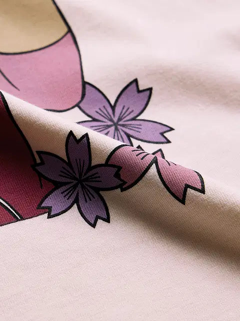 Sakura Women Oversized T-Shirts