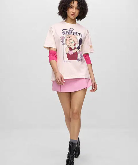 Sakura Women Oversized T-Shirts