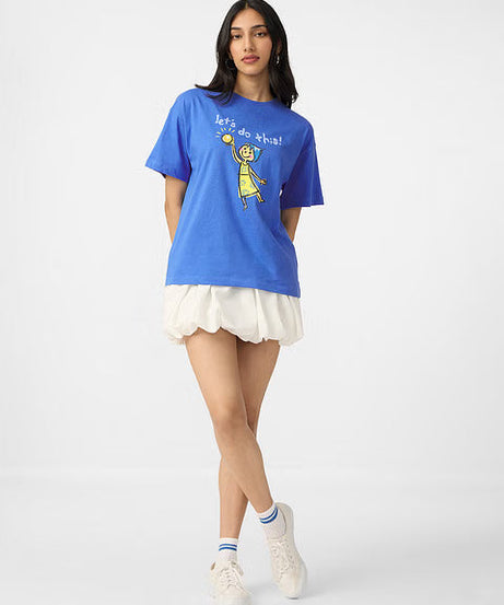 Inside Out Joy Women Oversized T-Shirts