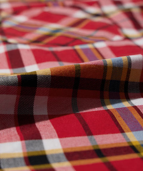 Plaid Shirt Phlox Women Boyfriend Shirts