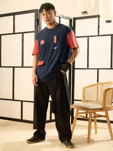 Naruto Shippuden Uchiha's Pride Oversized T-Shirts