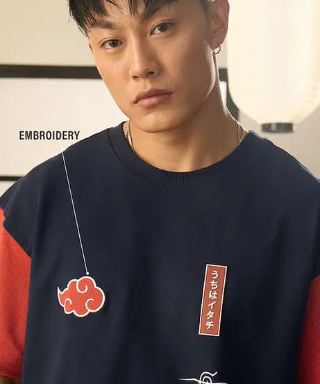 Naruto Shippuden Uchiha's Pride Oversized T-Shirts