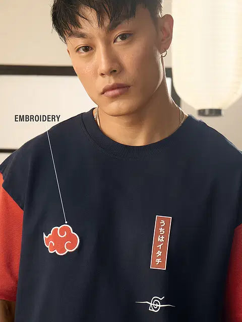 Naruto Shippuden Uchiha's Pride Oversized T-Shirts