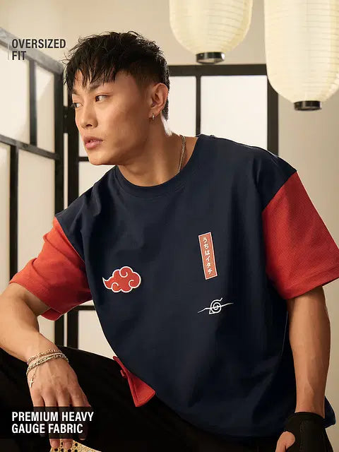 Naruto Shippuden Uchiha's Pride Oversized T-Shirts