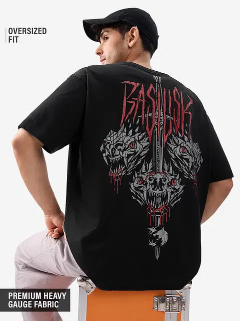 The Witcher Basilisk Oversized T-Shirts