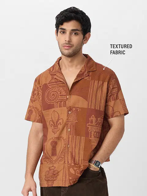 Mirage Men Textured Shirts