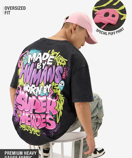 Made By Humans Oversized T-Shirts