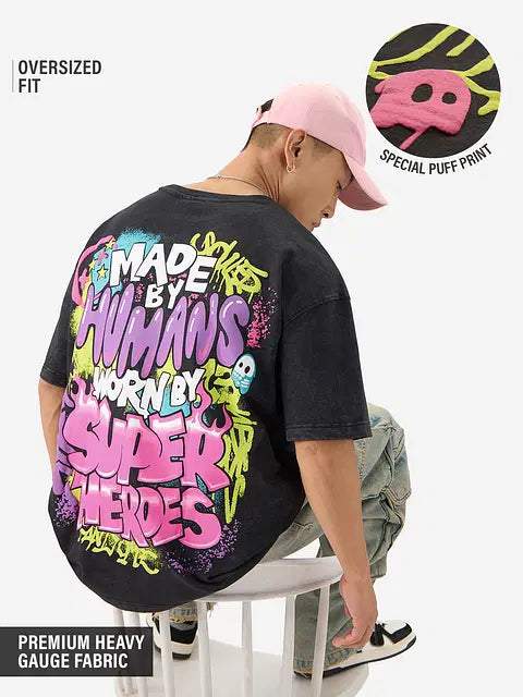 Made By Humans Oversized T-Shirts
