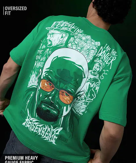 Breaking Bad Heisenberg Oversized T-Shirts