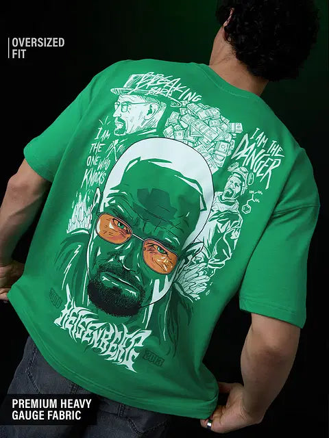 Breaking Bad Heisenberg Oversized T-Shirts