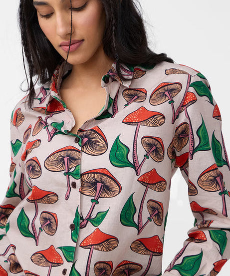Mushrooms Women Shirts