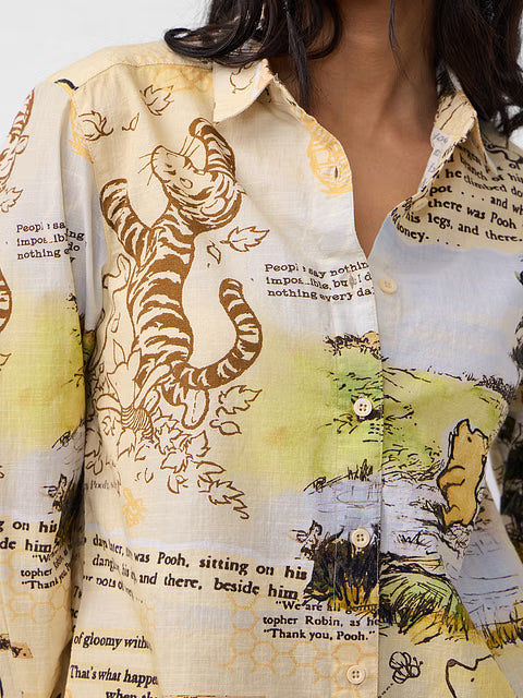 Winnie The Pooh Wonderland Women Shirts