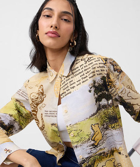 Winnie The Pooh Wonderland Women Shirts