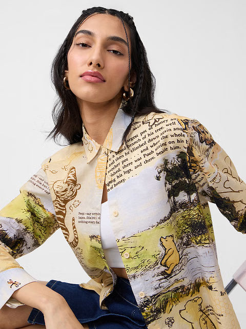 Winnie The Pooh Wonderland Women Shirts