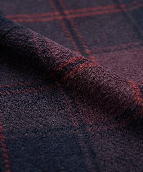 Plaid Sapphire Men Shackets