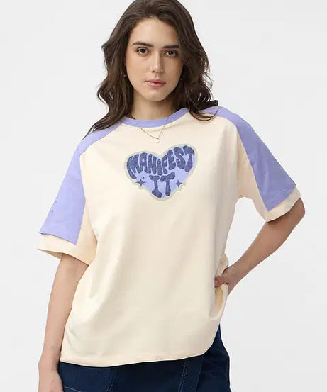 Manifest It Women Oversized T-Shirts
